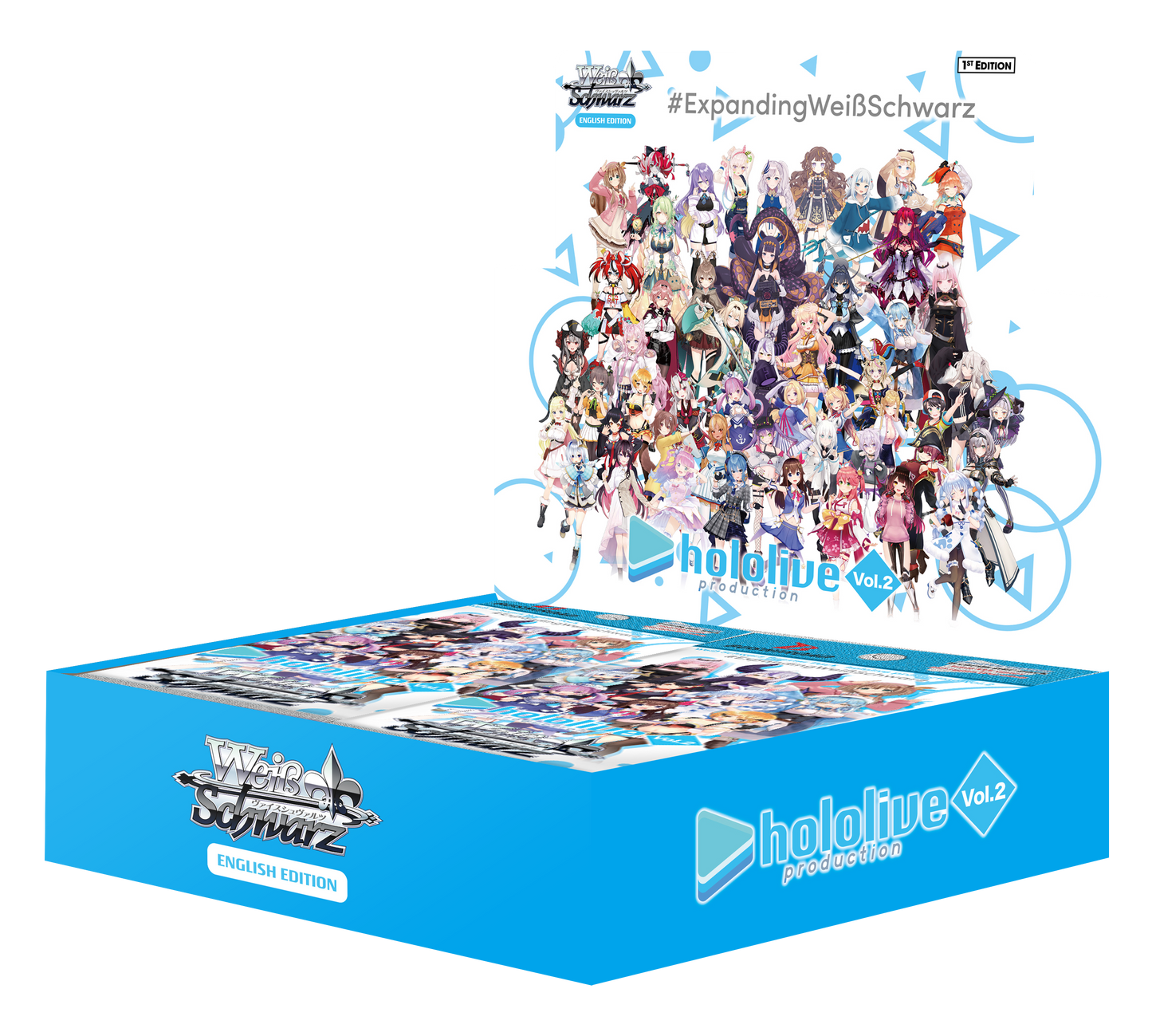 Weiss Schwarz English Booster Pack Hololive Production Vol. 2 REPRINT Box / Case