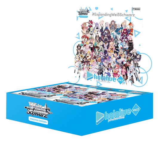 Weiss Schwarz English Booster Pack Hololive Production Vol. 2 REPRINT Box / Case