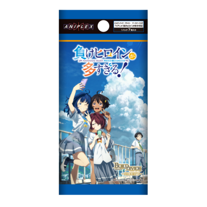 Build Divide -Bright- Booster Pack "Too Many Losing Heroines!" Box / Case