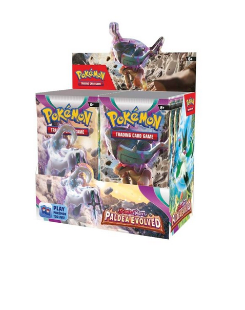 Pokemon English Scarlet & Violet: Paldea Evolved Booster Box / Case Pokemon English Scarlet & Violet: Paldea Evolved Booster Box / Case