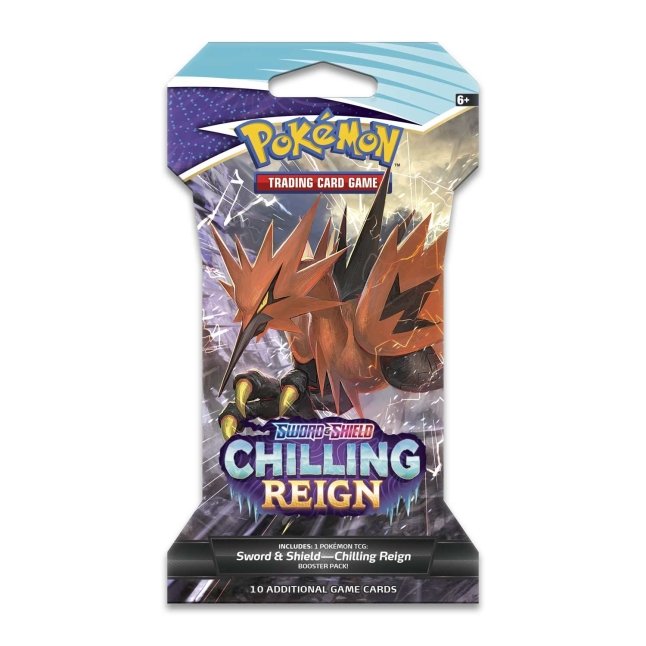 Pokemon TCG SWSH06: Chilling Reign Sleeved Booster Pack