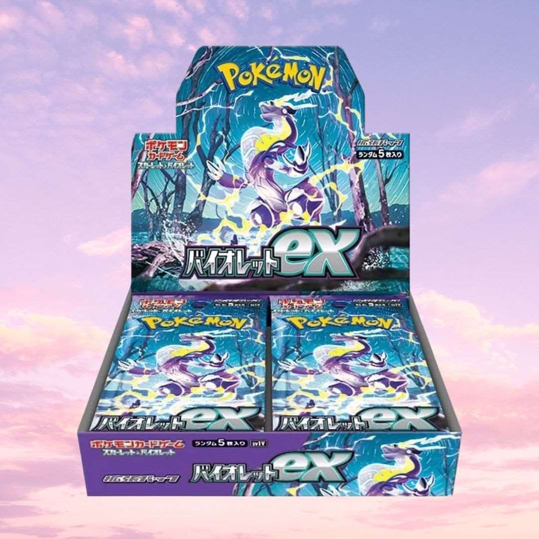【BOX】バイオレットex 5BOX Pokemon Japanese Scarlet & Violet - Violet ex svV1 Booster Box