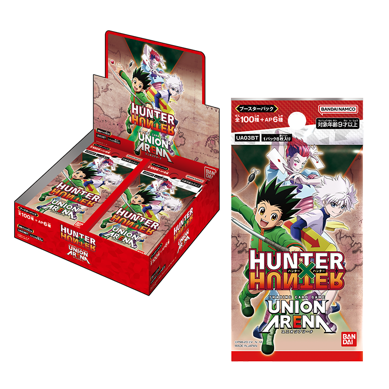 UNION ARENA Hunter x Hunter Booster Box / Case N4YTCG UNION ARENA Hunter x Hunter Booster Box / Case N4YTCG