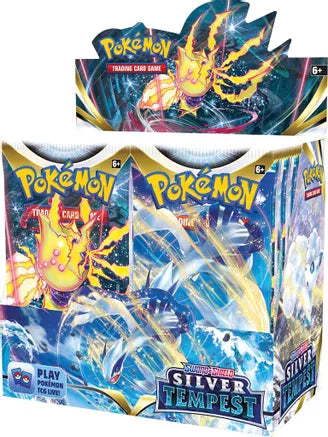 Pokemon English SWSH Silver Tempest Booster Box (SWSH12) - n4ytcg