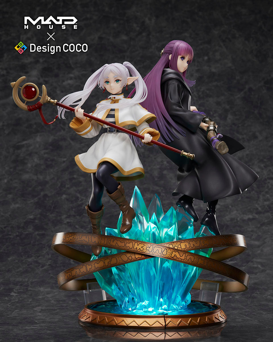 "Frieren: Beyond Journey's End" Frieren & Fern (MADHOUSE x DesignCOCO Anime Anniversary Edition) 1/7 Complete Figure Set - n4ytcg