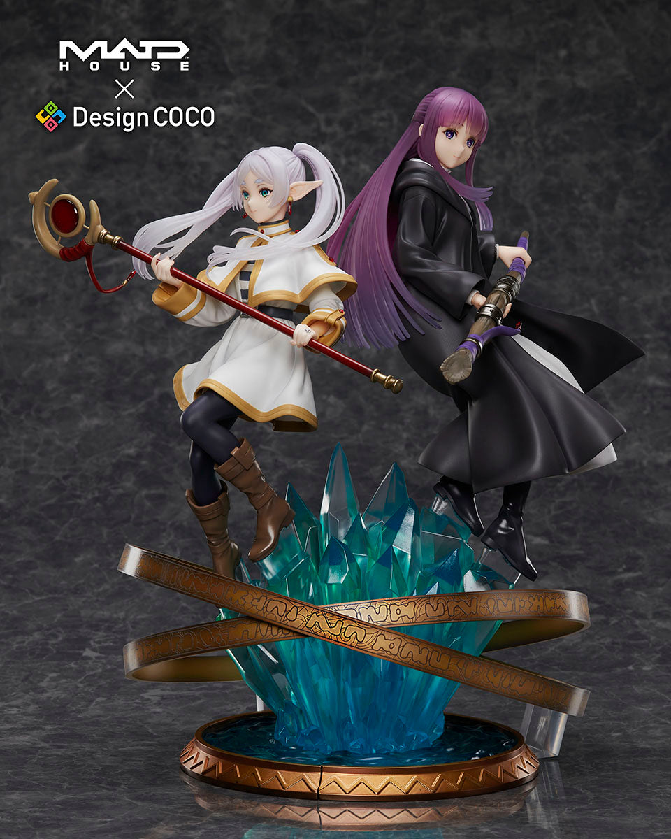 "Frieren: Beyond Journey's End" Frieren & Fern (MADHOUSE x DesignCOCO Anime Anniversary Edition) 1/7 Complete Figure Set - n4ytcg