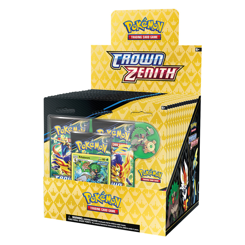 Pokemon English Crown Zenith Pin Collection - n4ytcg