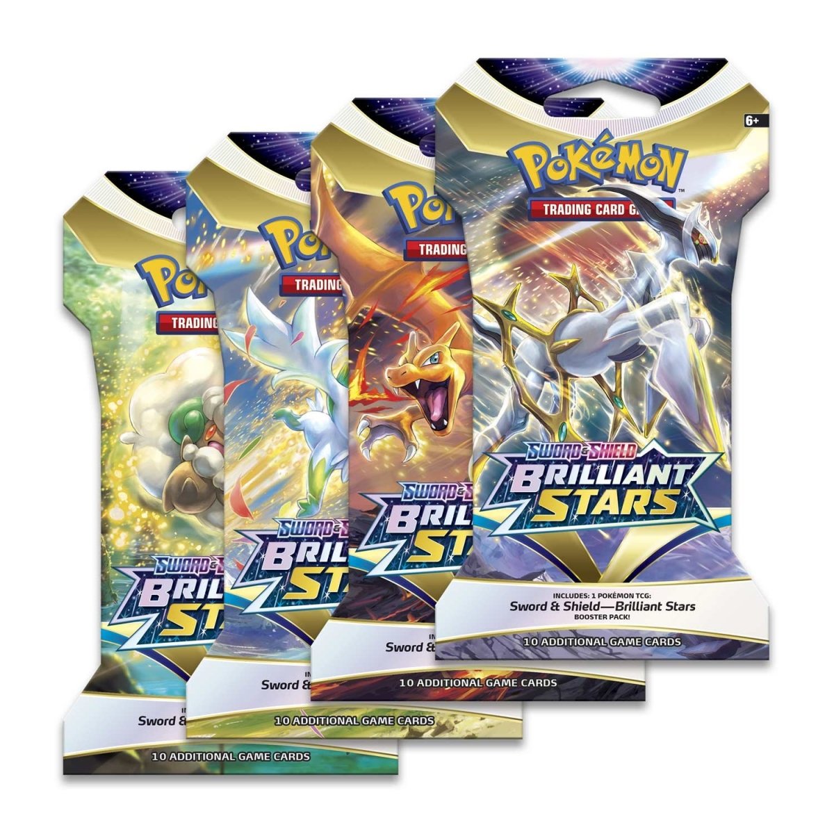 Pokemon English SWSH: Brilliant Stars (SWSH09) Sleeved Booster