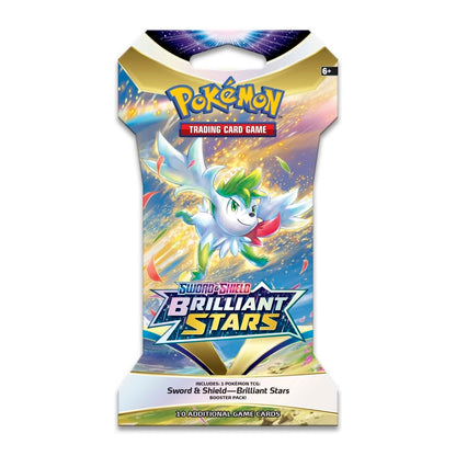 Pokemon English SWSH: Brilliant Stars (SWSH09) Sleeved Booster Pack