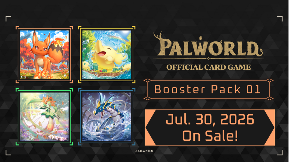 Palworld OFFICIAL CARD GAME - "Dawn of Palpagos" Booster Box / Case [PO 4/11/26]