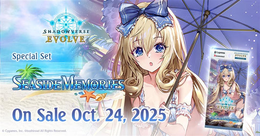 Shadowverse Evolve English "Seaside Memories" Special Set Booster Box / Case [PO 7/25/25]