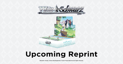 Weiss Schwarz English Booster Pack "Frieren: Beyond Journey's End" REPRINT Box / Case [PO 9/29/25]