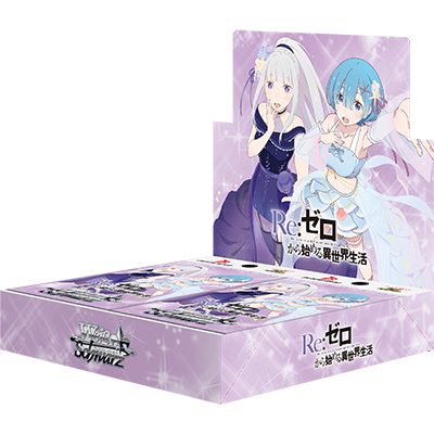Weiss Schwarz Japanese Booster Pack "Re:Zero -Starting Life in Another World Vol.3" Box / Case