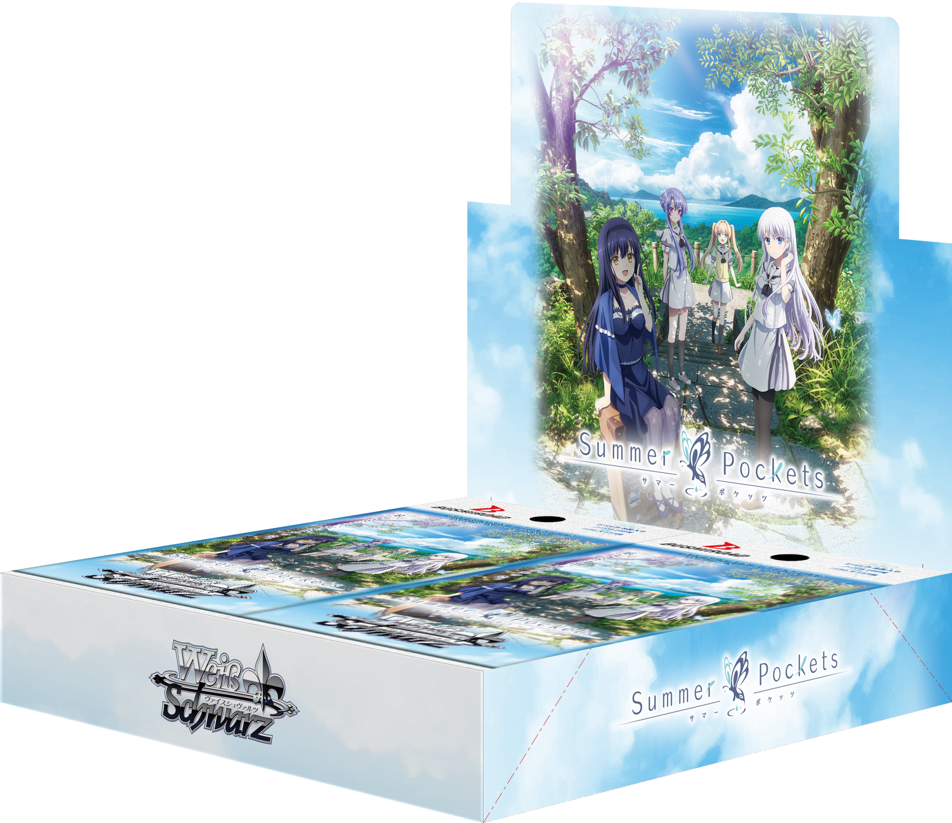 未開封 5BOX Weiss Schwarz Summer Pockets Weiss Schwarz: Summer Pockets REFLECTION BLUE Re:Edit - JAPANESE
