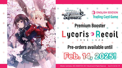 Weiss Schwarz English "Lycoris Recoil" Premium Booster Box / Case [PO 3/19/25]