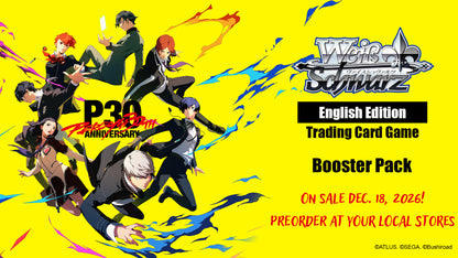 Weiss Schwarz ENGLISH "Persona 30th Anniversary" Booster Box / Case [PO 9/30/26]