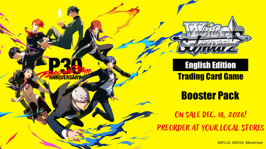 Weiss Schwarz ENGLISH "Persona 30th Anniversary" Booster Box / Case [PO 9/30/26]