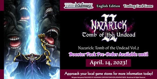 Weiss Schwarz English Overlord Nazarick: Tomb of the Undead Vol. 2 Booster Box / Case - n4ytcg