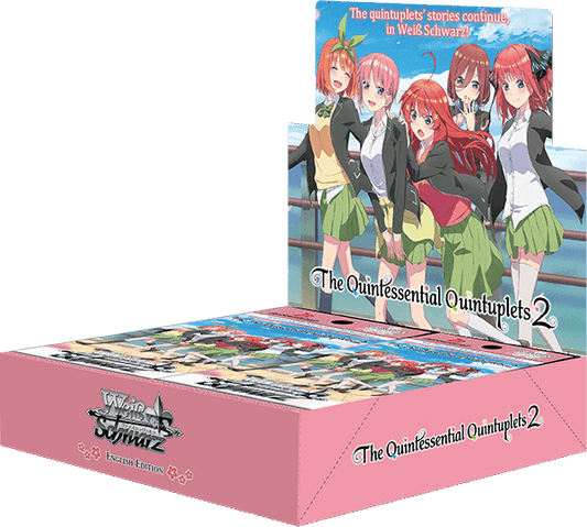 Weiss Schwarz English The Quintessential Quintuplets 2 Booster Box - n4ytcg