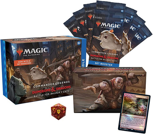Magic The Gathering Commander: Legends Battle for Baldur's Gate - Bundle - n4ytcg