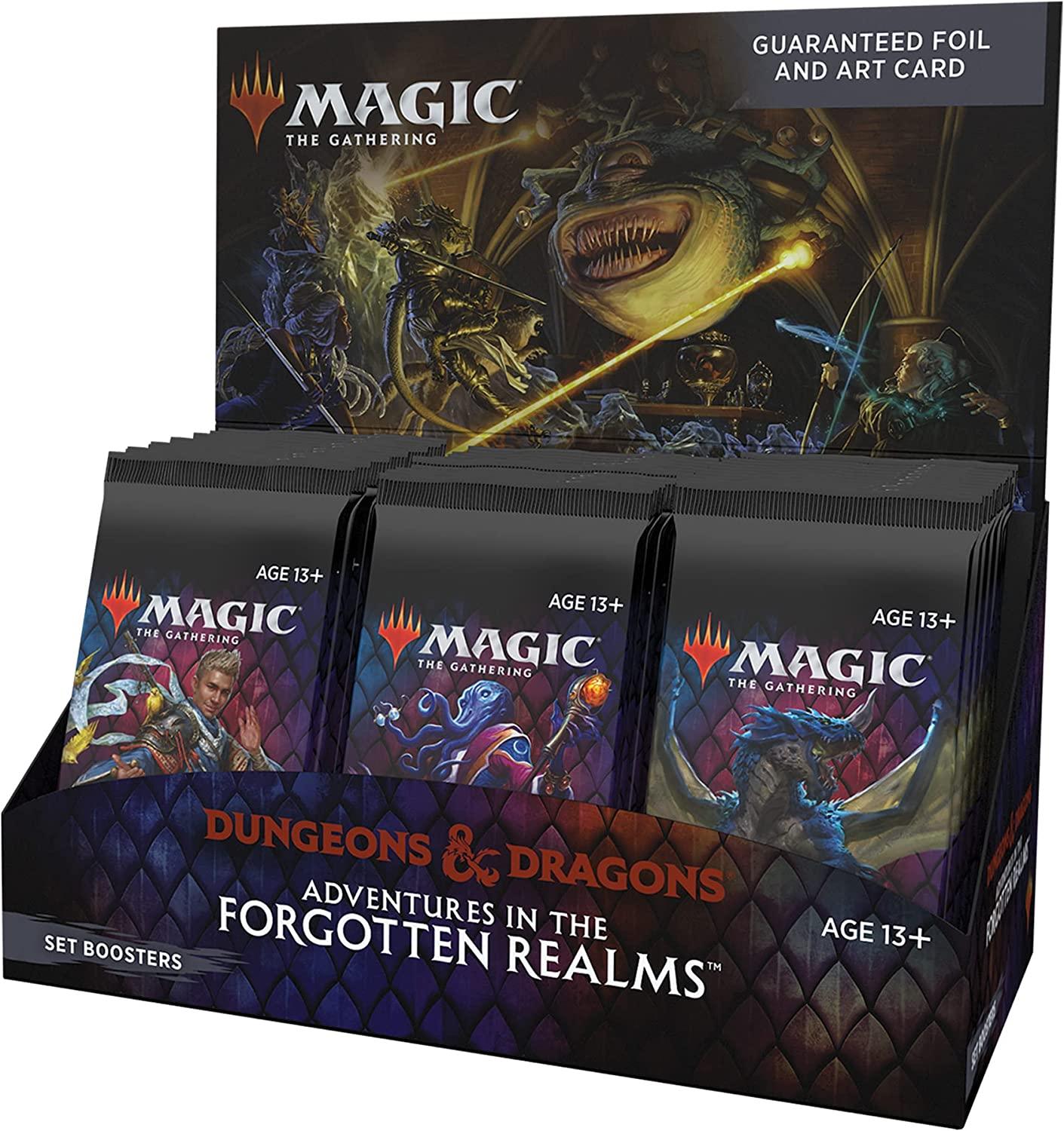 Magic The Gathering Adventures in the Forgotten Realms - Set Booster Box | 30 Packs - n4ytcg