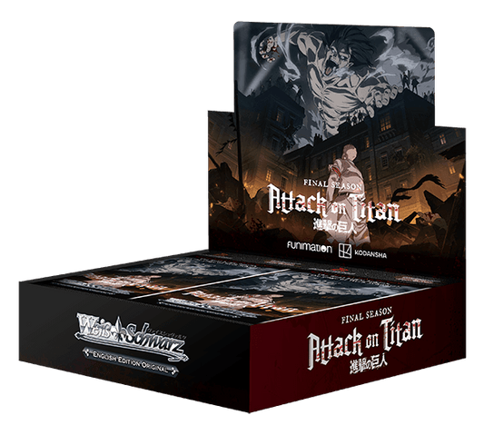 Weiss Schwarz English Attack On Titan: Final Season Booster Box / Case - n4ytcg