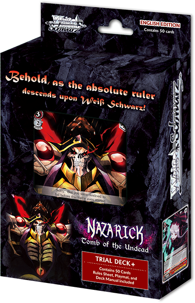 Weiss Schwarz English Overlord Nazarick: Tomb of the Undead Reprint TD+ Case - n4ytcg