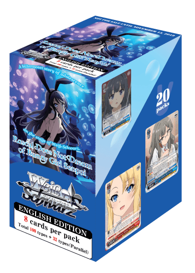 Weiss Schwarz English Rascal Does Not Dream of Bunny Girl Senpai Vol. 1 Reprint Booster - n4ytcg