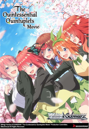 Weiss Schwarz English The Quintessential Quintuplets Movie Booster / Case - n4ytcg