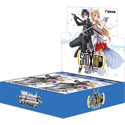 Weiss Schwarz Japanese Sword Art Online 10th Anniversary REPRINT Booster Box / Case Weiss Schwarz Japanese Sword Art Online 10th Anniversary REPRINT Booster Box / Case