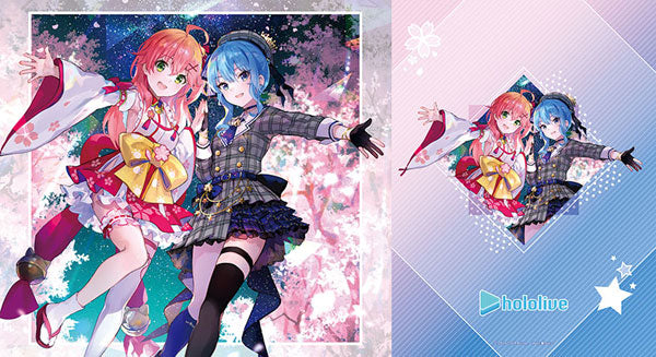 Bushiroad Rubber Mat Collection V2 Vol.519 Hololive "Under a Starry Sky of Dancing Sakura, miComet" - n4ytcg